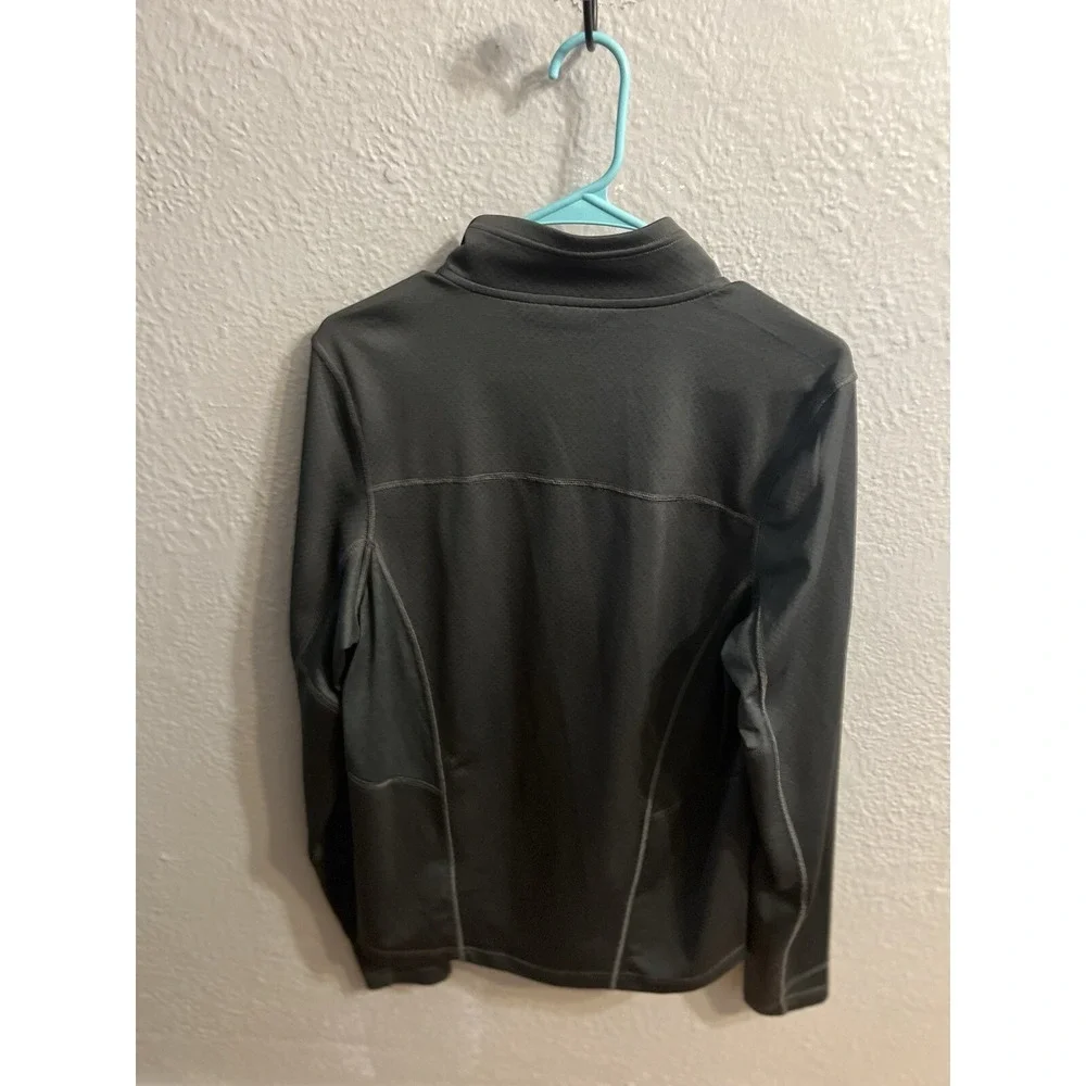 The North Face Mens Zip Up‎ Charcoal Gray jacket Size Small